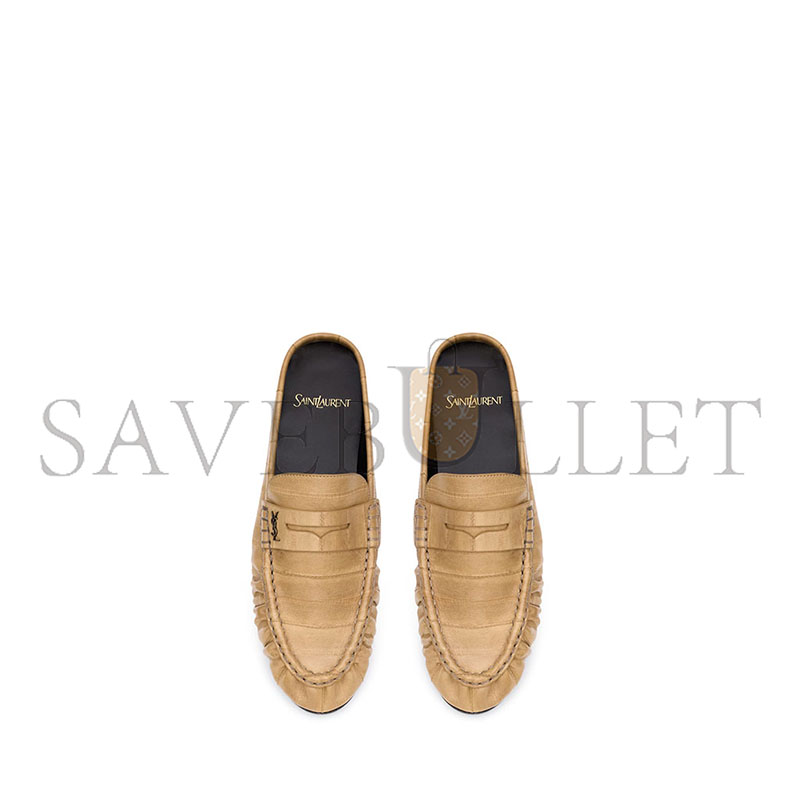 Y51 le loafer mules in eel 8523880wxaf2615